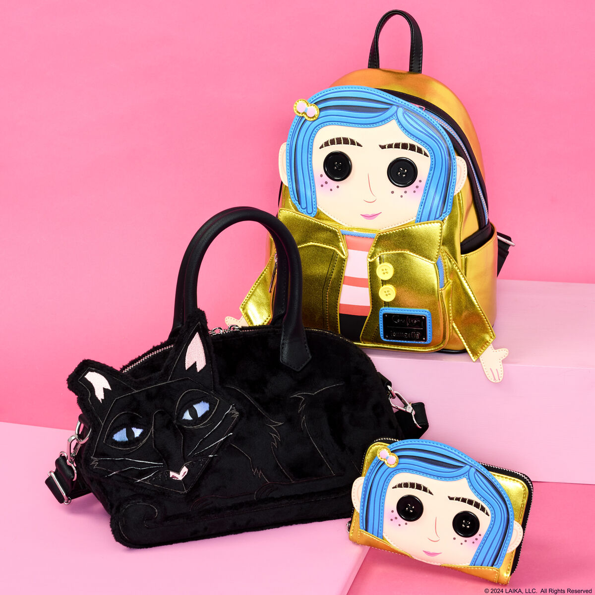 Portafoglio Loungefly Coraline 15° Anniversario - dettaglio