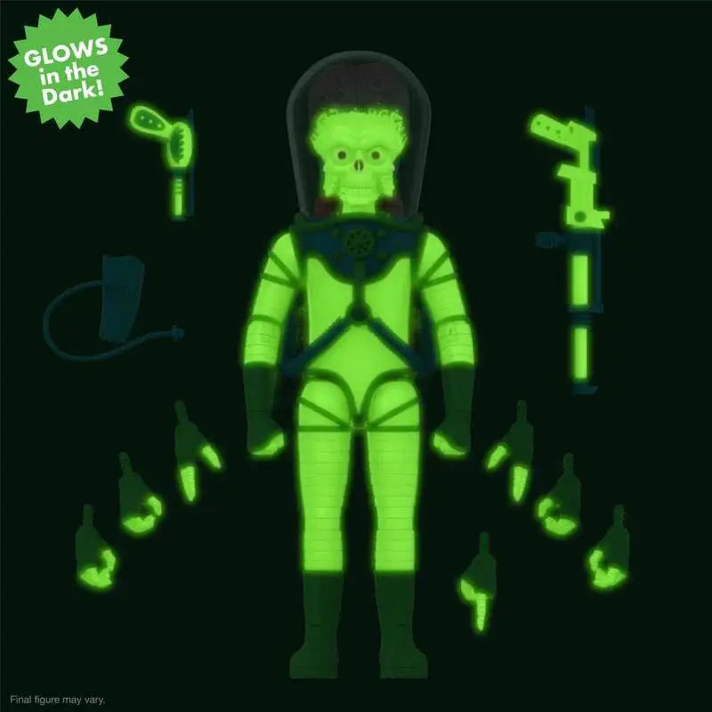 Super7 Mars Attacks Ultimates! Wave 02 Martian Invasion Begins Glow in the Dark Action Figure 15 cm