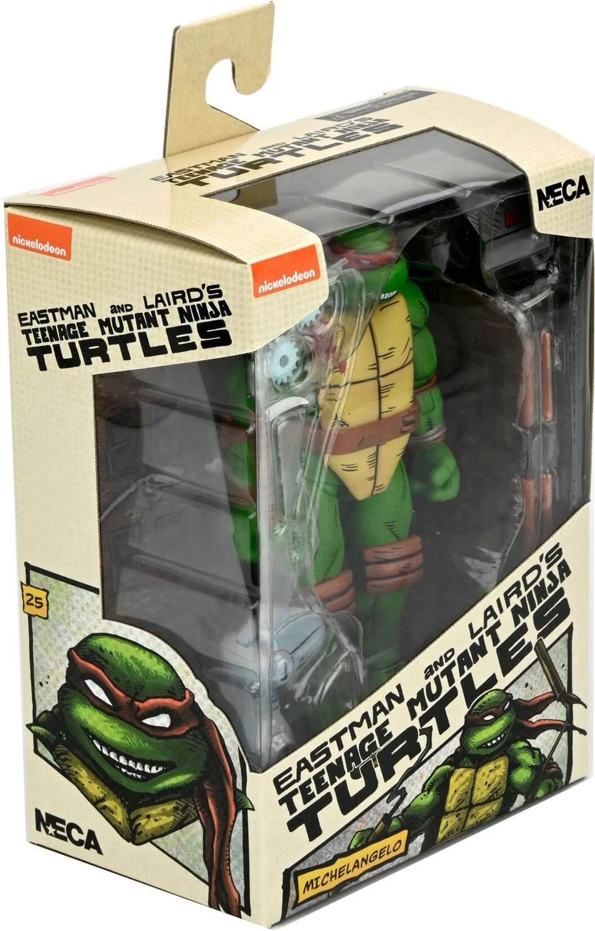 NECA Teenage Mutant Ninja Turtles Mirage Comics Michelangelo Action Figure 17 cm APL-027