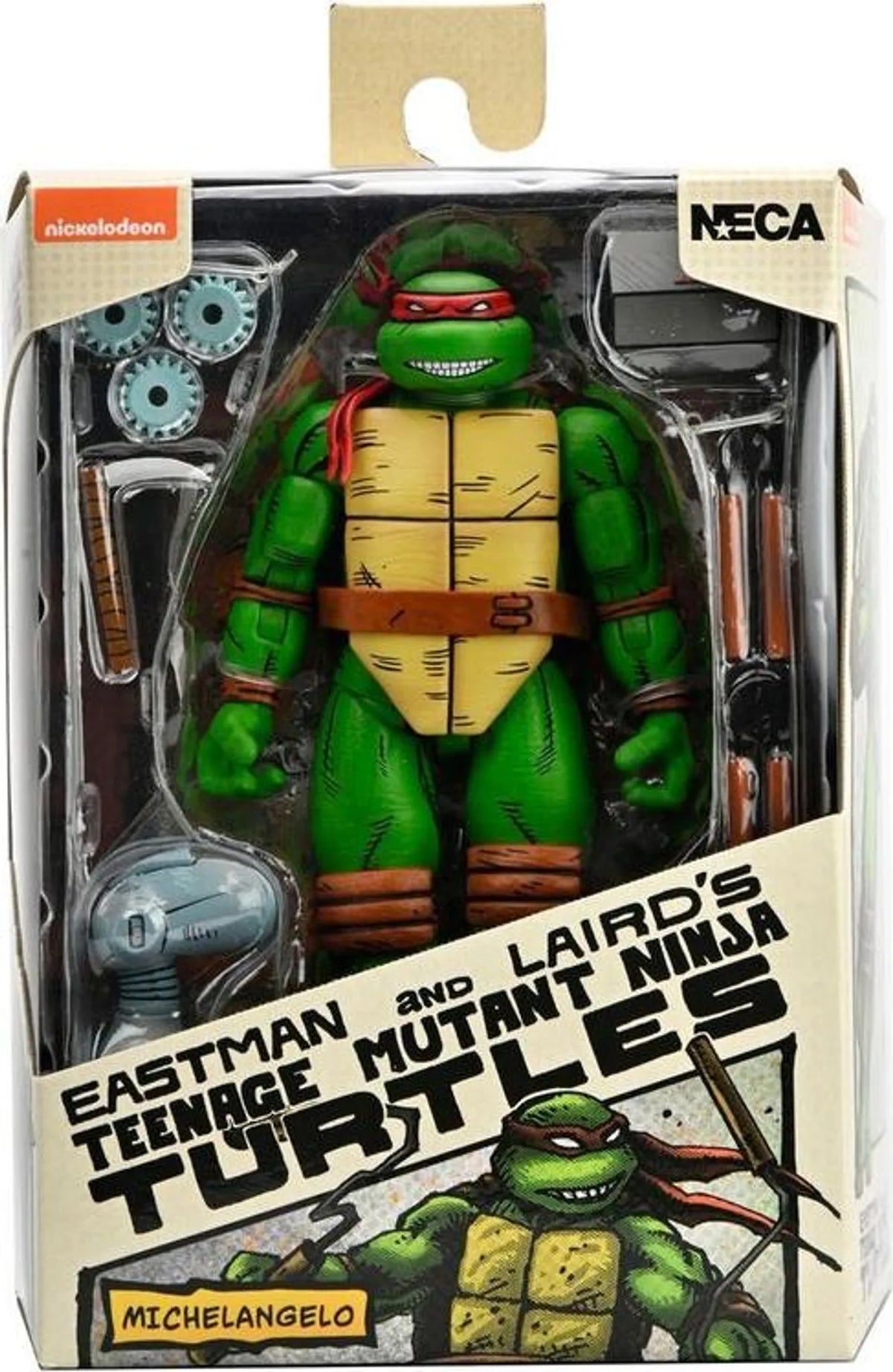 NECA Teenage Mutant Ninja Turtles Mirage Comics Michelangelo Action Figure 17 cm APL-027