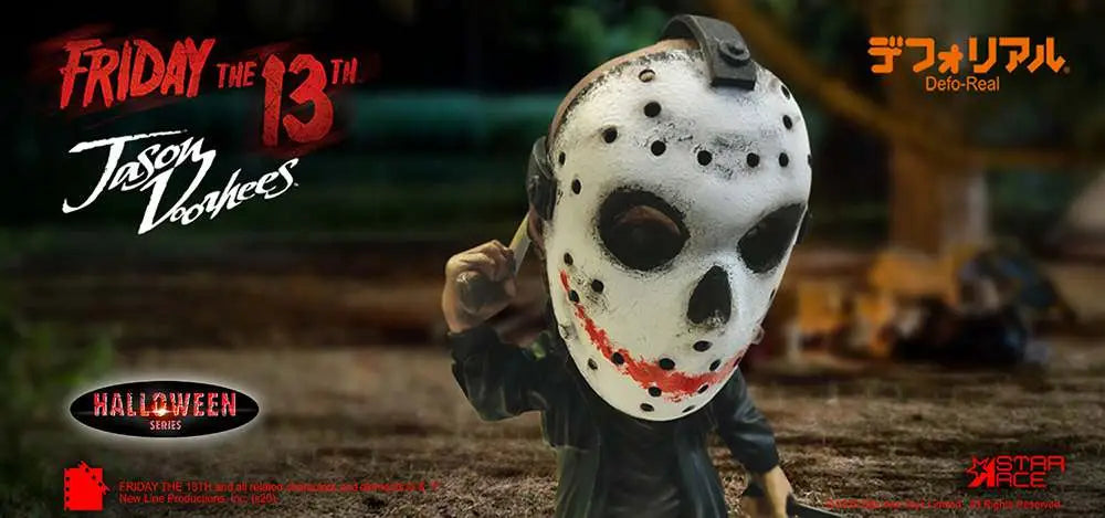 Star Ace Friday the 13th Jason Voorhees Halloween Defo-Real Statue 15 cm