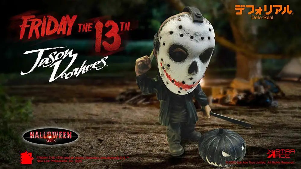 Star Ace Friday the 13th Jason Voorhees Halloween Defo-Real Statue 15 cm