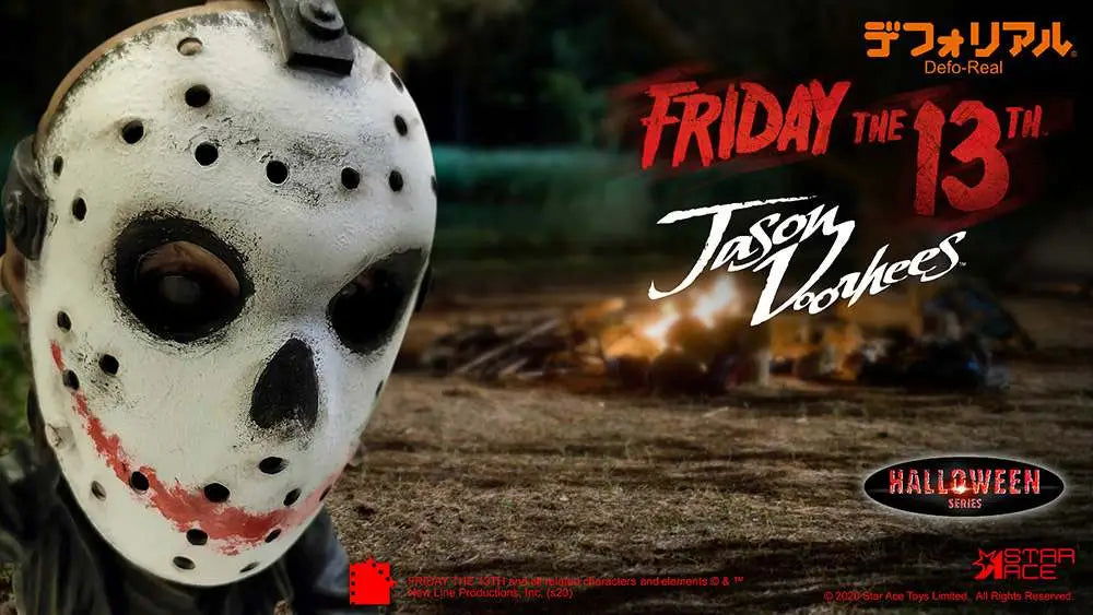 Star Ace Friday the 13th Jason Voorhees Halloween Defo-Real Statue 15 cm
