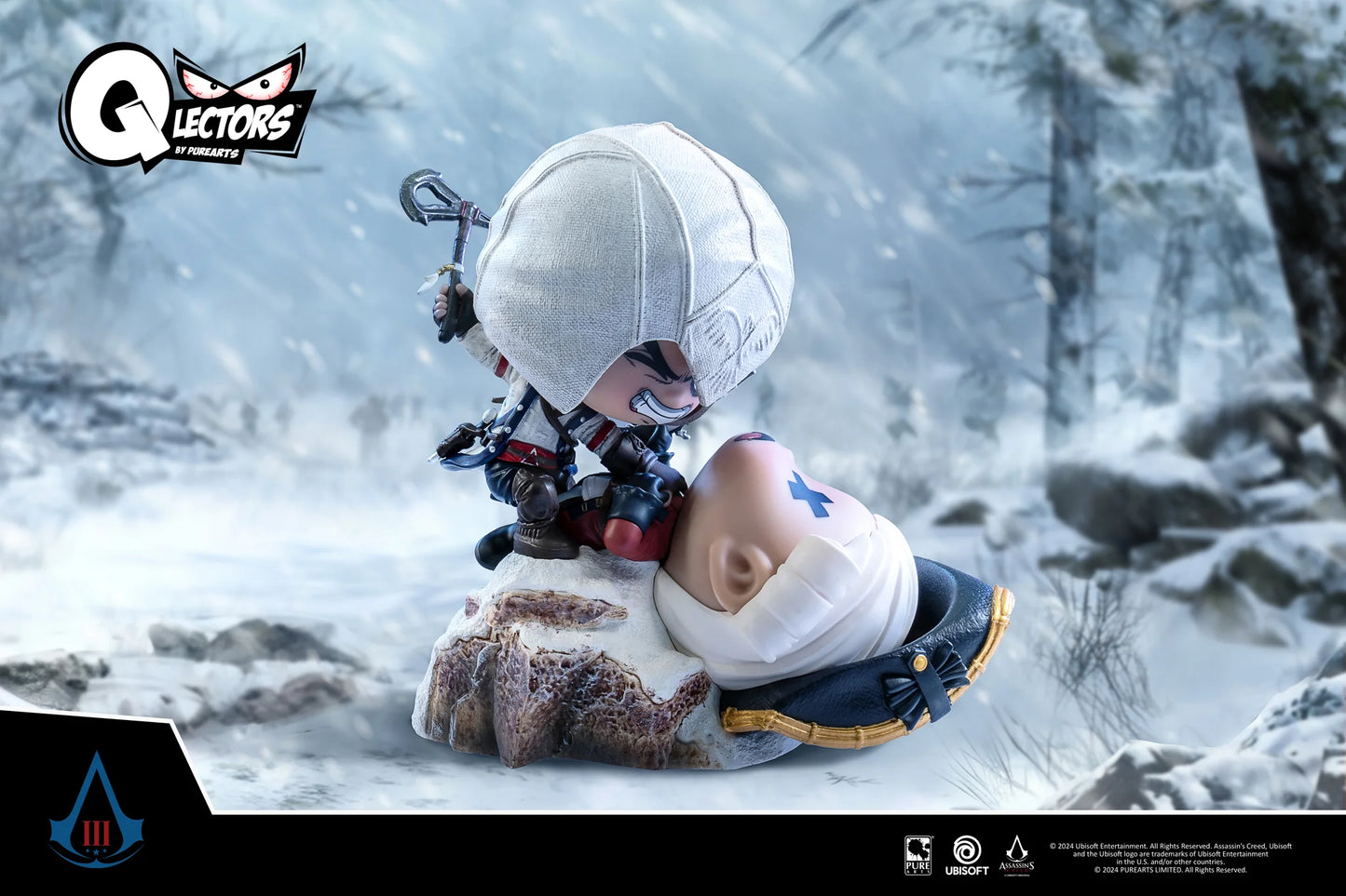 Assassin’s Creed Qlectors Connor Last Breath PVC Statue 15 cm
