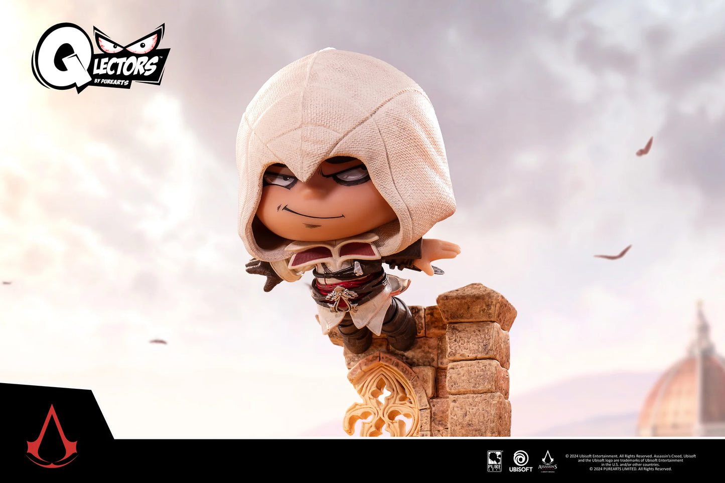 Qlectors Assassin’s Creed Ezio Leap of Faith PVC Statue 15 cm