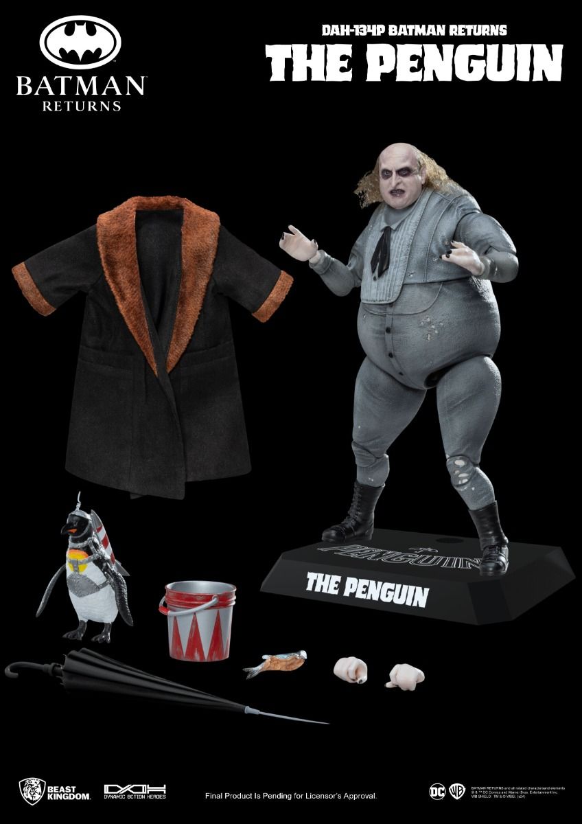 Beast Kingdom DAH-134P Batman Returns The Penguin Action Figure 17 cm