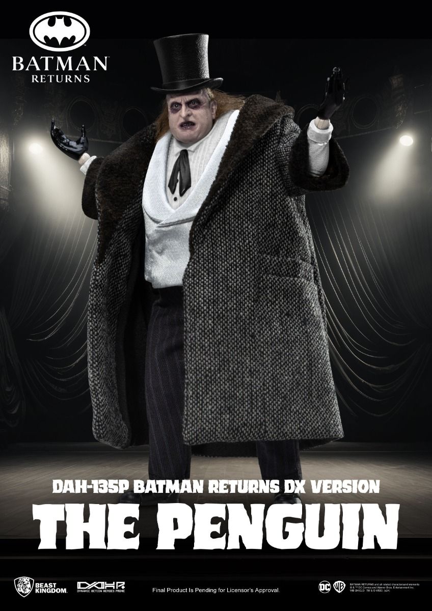 Beast Kingdom DAH-135P Batman Returns The Penguin DX Version Action Figure 17 cm