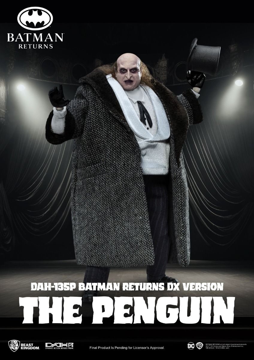 Beast Kingdom DAH-135P Batman Returns The Penguin DX Version Action Figure 17 cm