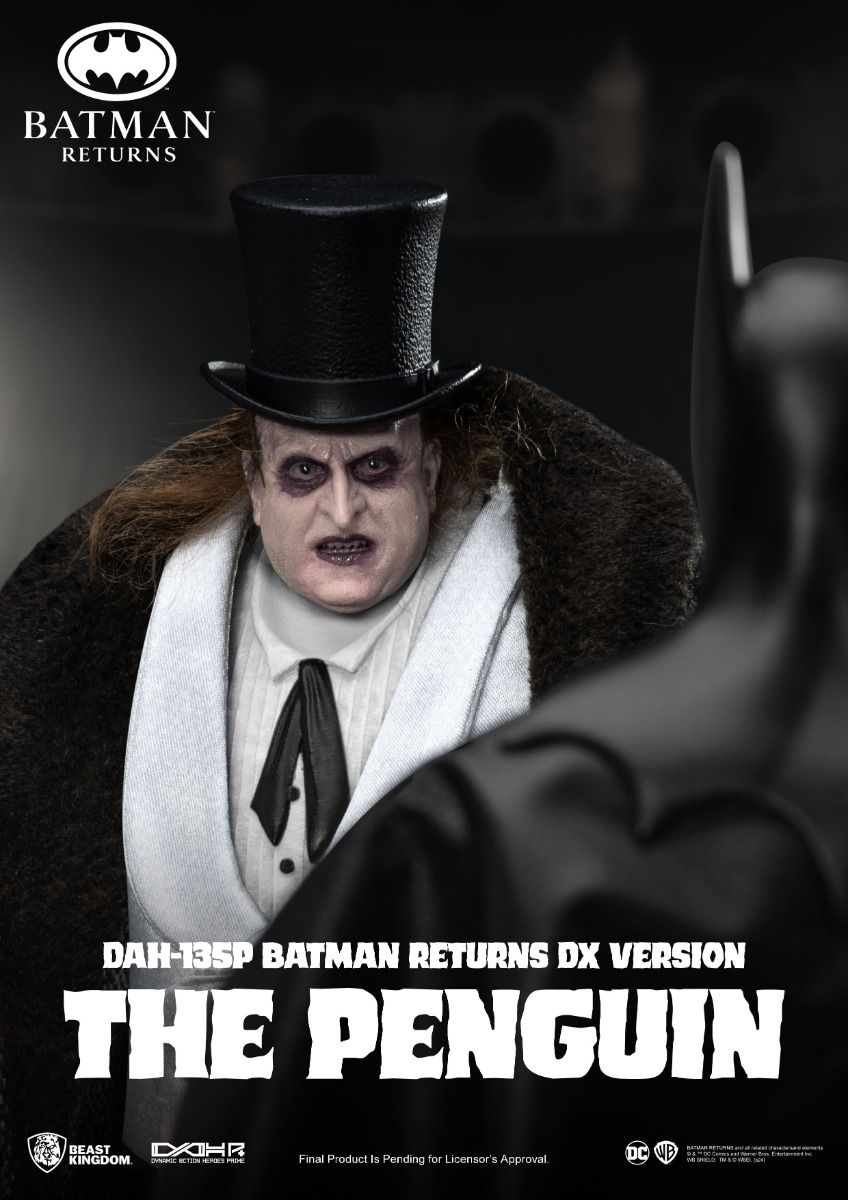 Beast Kingdom DAH-135P Batman Returns The Penguin DX Version Action Figure 17 cm