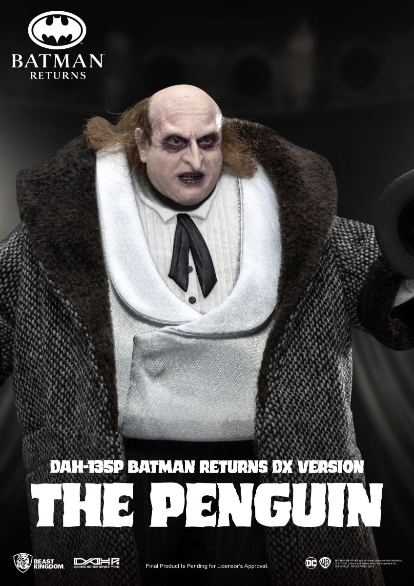 Beast Kingdom DAH-135P Batman Returns The Penguin DX Version Action Figure 17 cm
