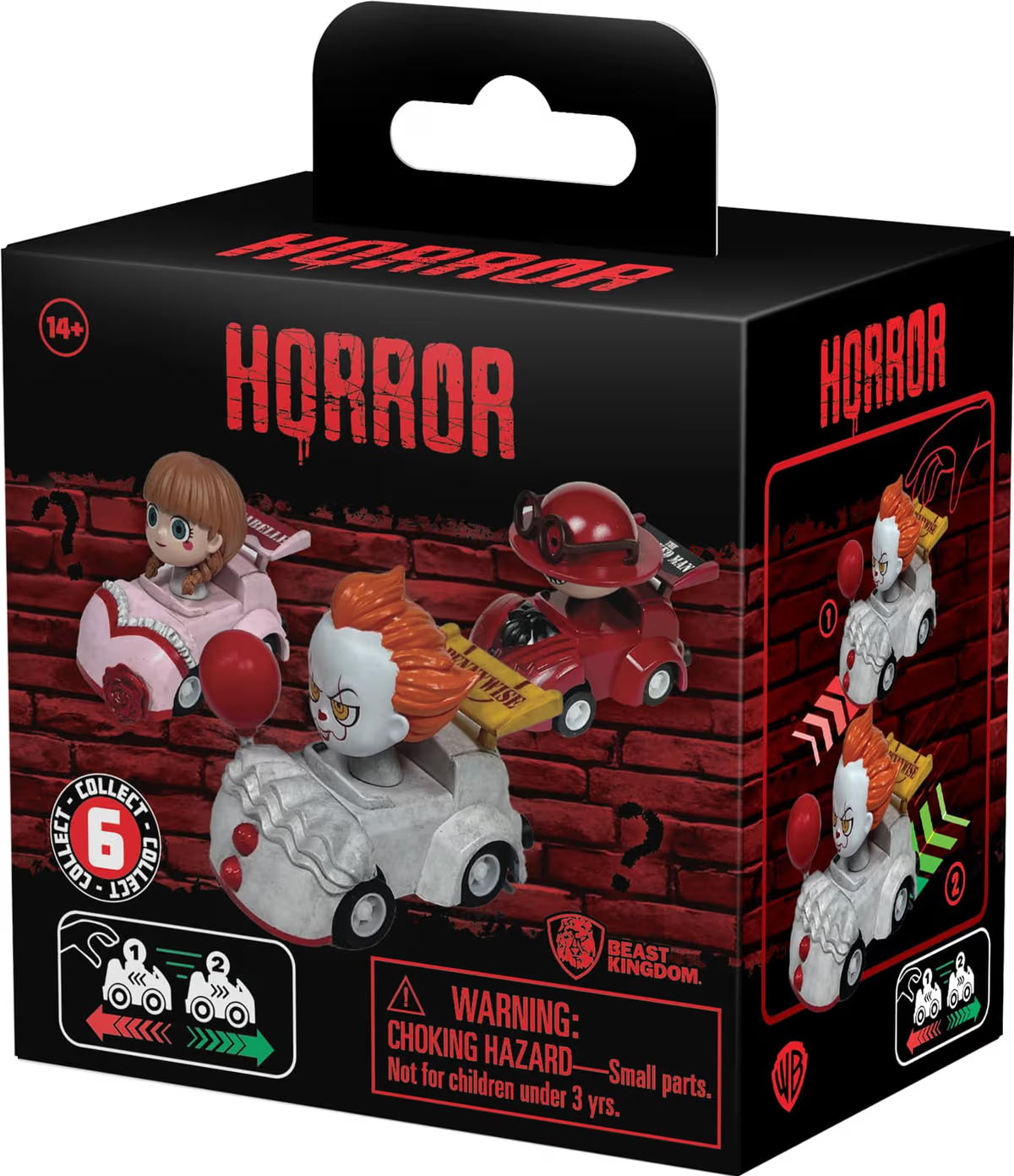 Zoom Hero Horror Pullback Vehicle Blind Box