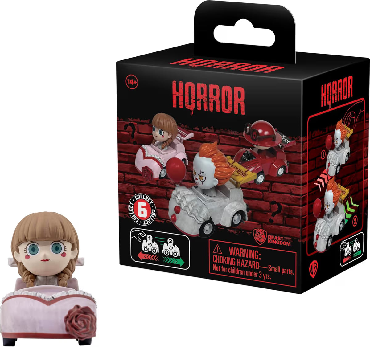 Zoom Hero Horror Pullback Vehicle Blind Box