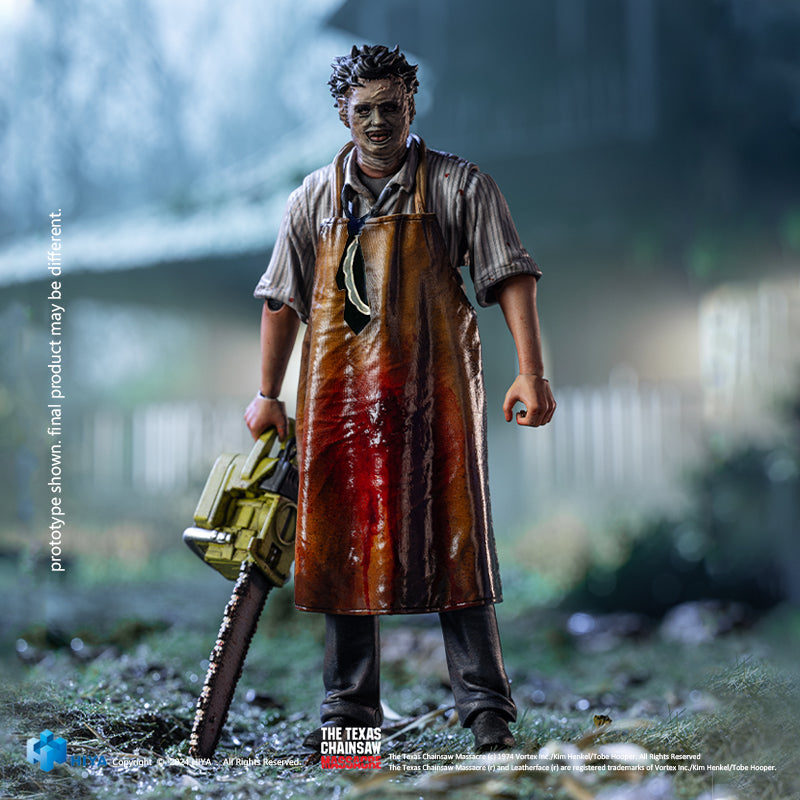 Leatherface Killing Mask Hiya Toys Exquisite Mini – vista principale