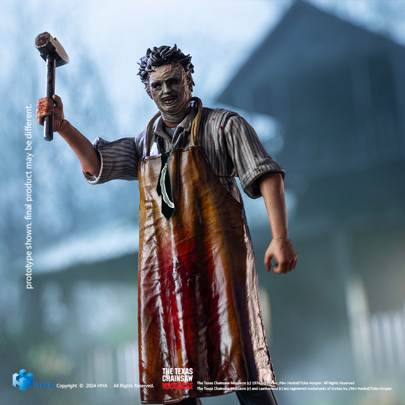 Leatherface Killing Mask Hiya Toys – dettagli e accessori