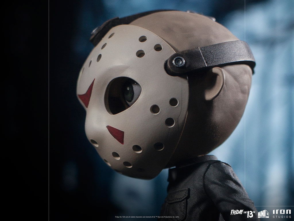 Iron Studios Jason Voorhees Friday the 13th MiniCo statue side view