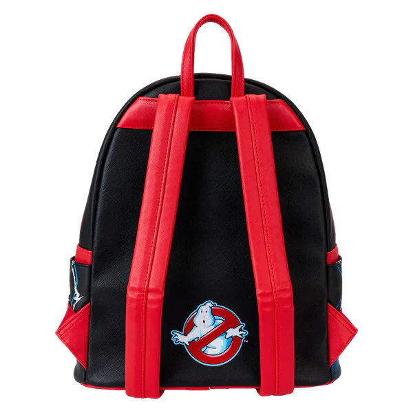 Zaino Loungefly Ghostbusters Stay Puft ed Ecto-1 dettaglio