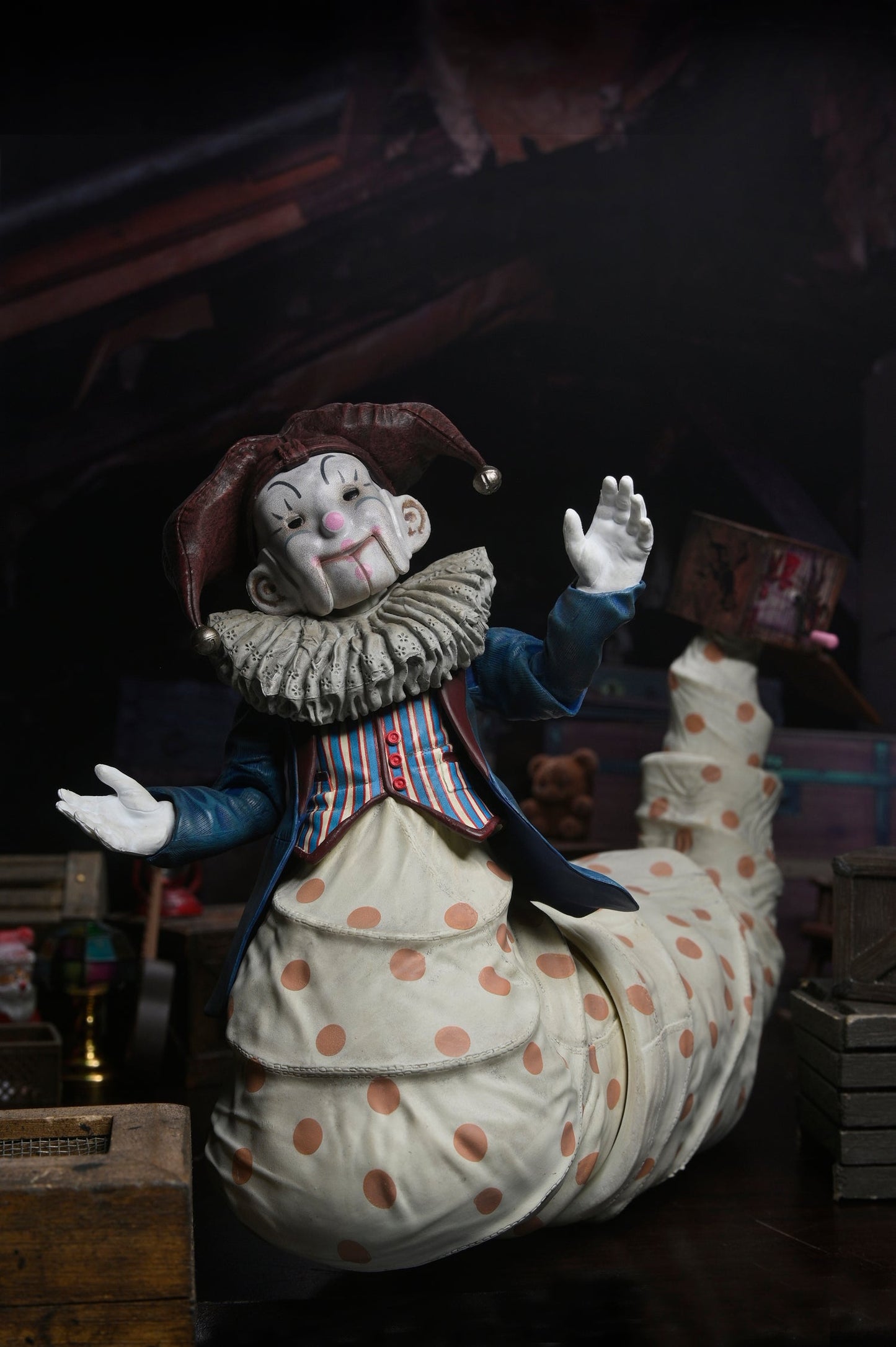 Krampus Der Klown figura da collezione