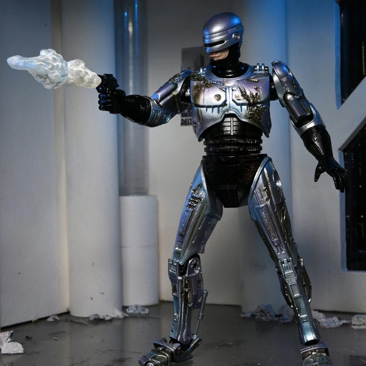 NECA Ultimate RoboCop accessories and alternate head