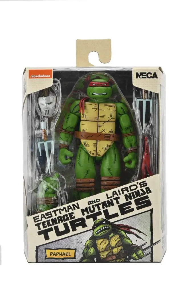 NECA TMNT Mirage Comics Raphael window box packaging