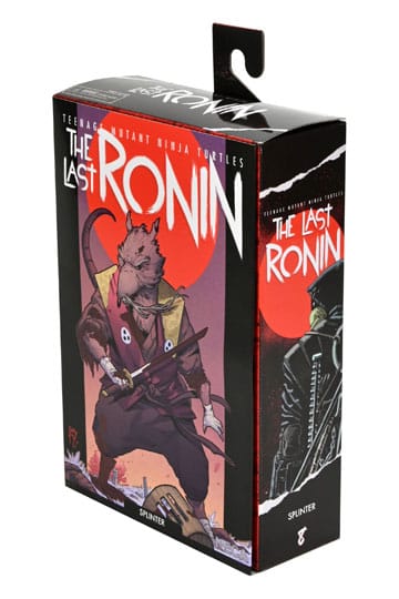 NECA Ultimate Splinter The Last Ronin – confezione retro