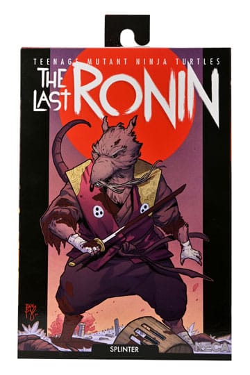 NECA Ultimate Splinter The Last Ronin – posa con katana