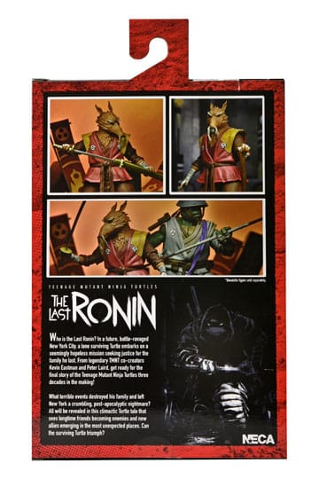 NECA Ultimate Splinter The Last Ronin – action figure e accessori
