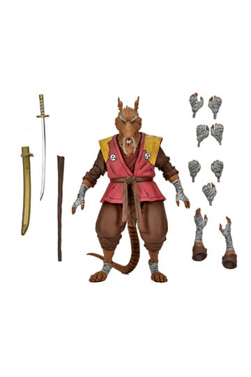 NECA Ultimate Splinter The Last Ronin – dettaglio figura