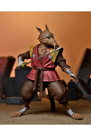 NECA Ultimate Splinter The Last Ronin – posa alternativa