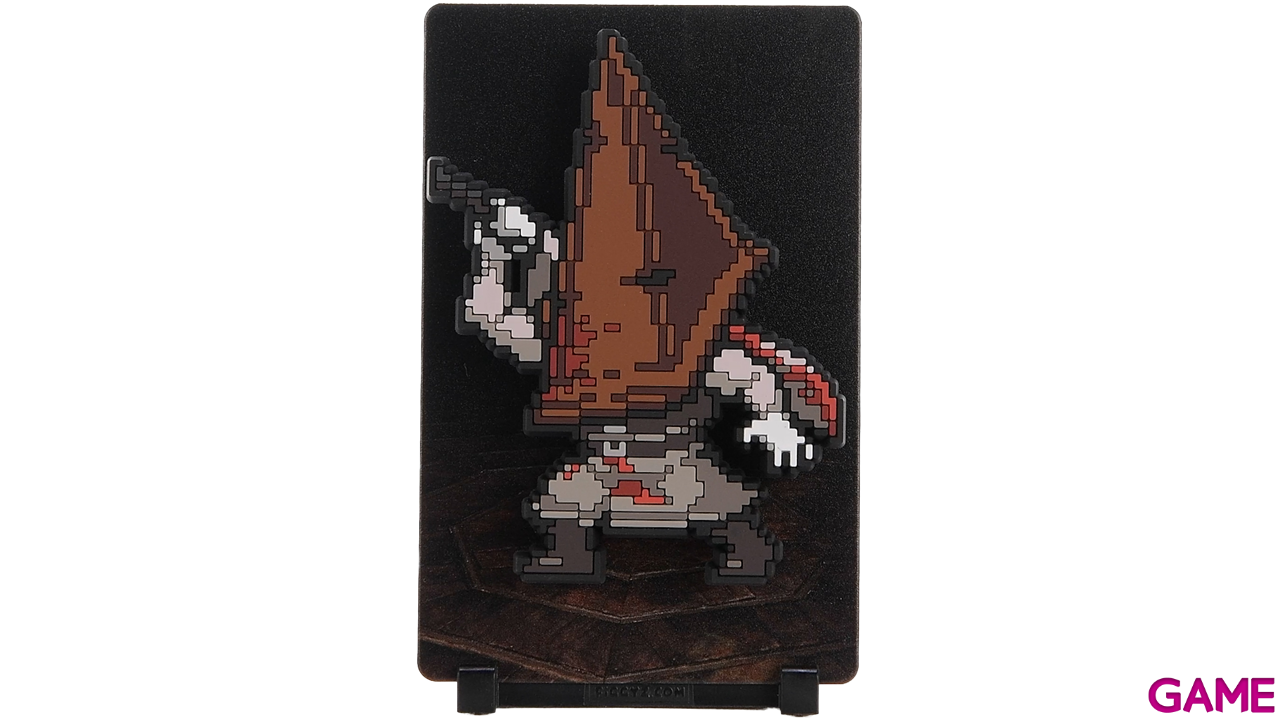 Red Pyramid Thing FiGGYZ magnet with reversible Silent Hill 2 display