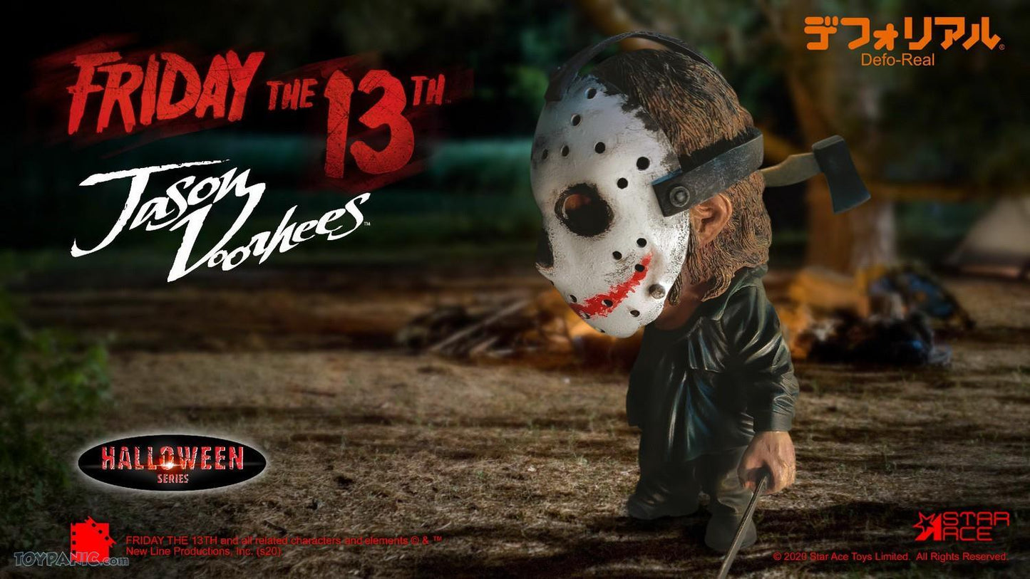 Star Ace Friday the 13th Jason Voorhees Halloween Defo-Real statue 15 cm