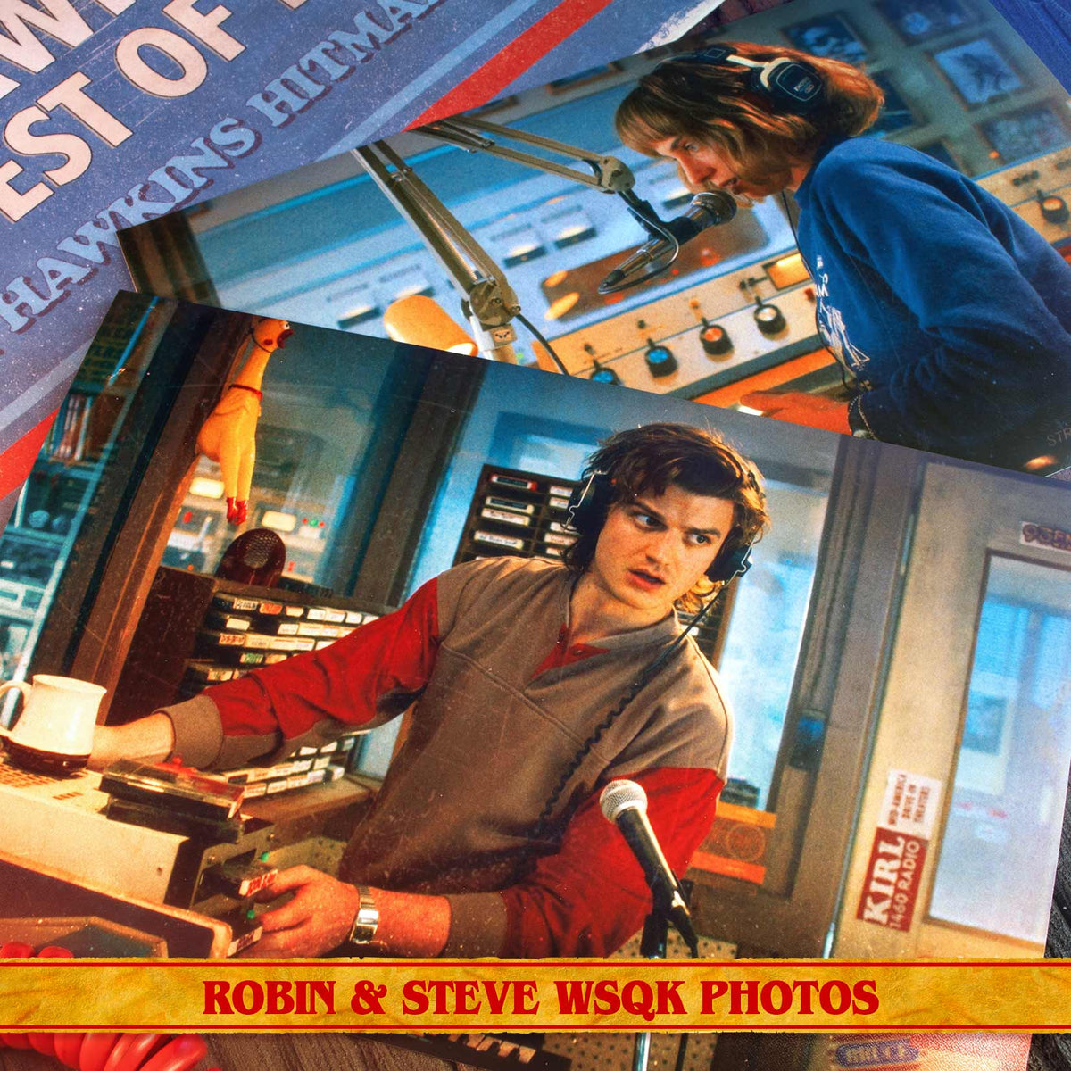 Stranger Things WSQK Hawkins Hitmaker Kit – foto di Robin e Steve