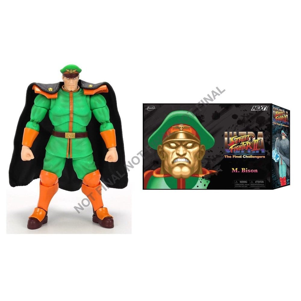 Jada Toys Ultra Street Fighter II M. Bison Player 2 Deluxe Action Figure 15 cm
