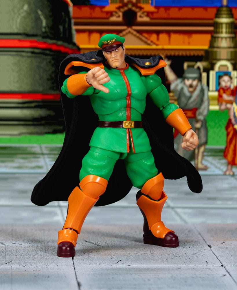 Jada Toys Ultra Street Fighter II M. Bison Player 2 Deluxe Action Figure 15 cm