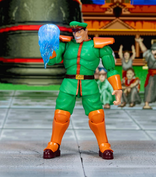 Jada Toys Ultra Street Fighter II M. Bison Player 2 Deluxe Action Figure 15 cm
