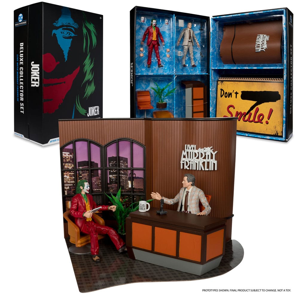 McFarlane Toys Joker Live with Murray Franklin Limited Edition 4,400 Pieces Deluxe Collector Set