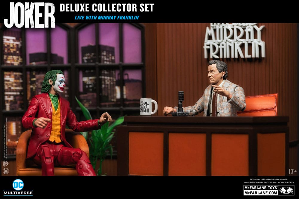 McFarlane Toys Joker Live with Murray Franklin Limited Edition 4,400 Pieces Deluxe Collector Set