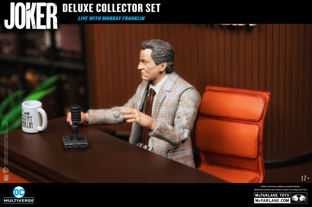 McFarlane Toys Joker Live with Murray Franklin Limited Edition 4,400 Pieces Deluxe Collector Set