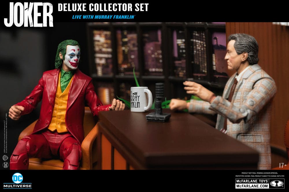 McFarlane Toys Joker Live with Murray Franklin Limited Edition 4,400 Pieces Deluxe Collector Set
