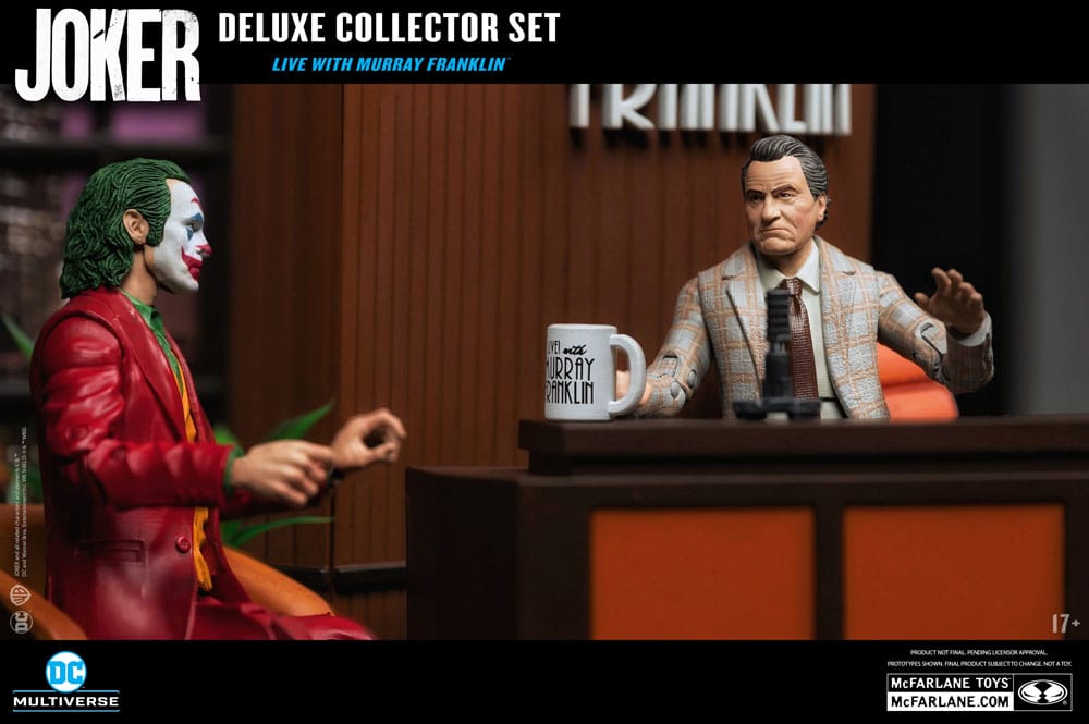 McFarlane Toys Joker Live with Murray Franklin Limited Edition 4,400 Pieces Deluxe Collector Set