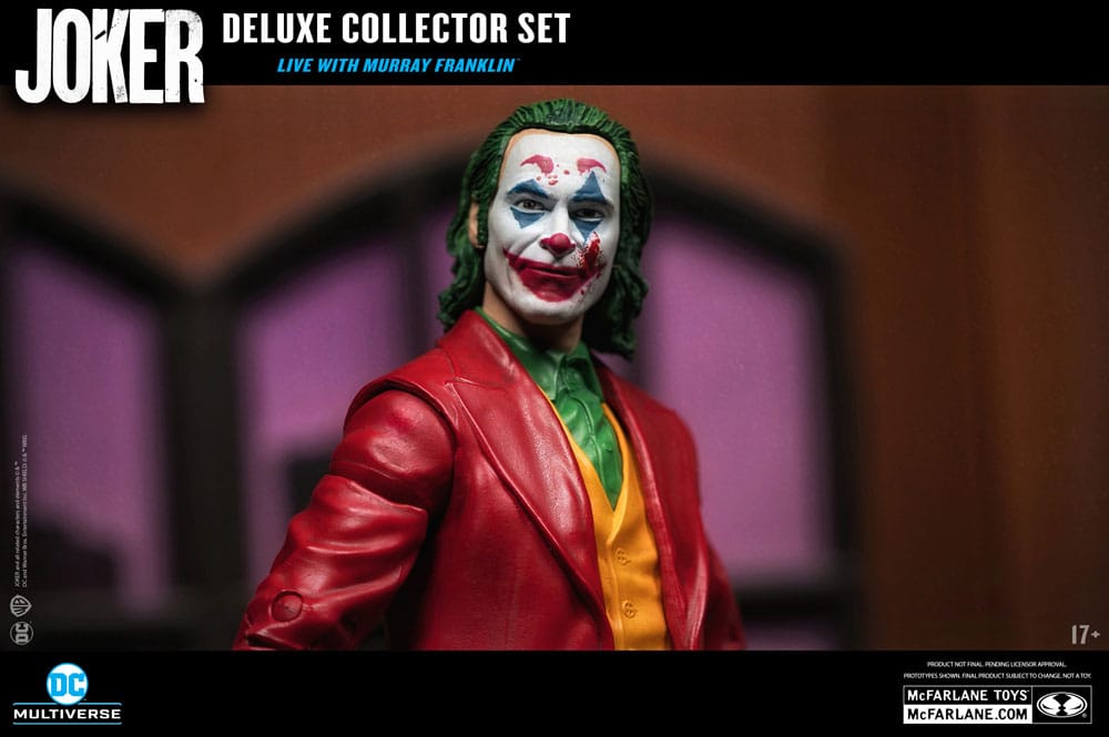 McFarlane Toys Joker Live with Murray Franklin Limited Edition 4,400 Pieces Deluxe Collector Set