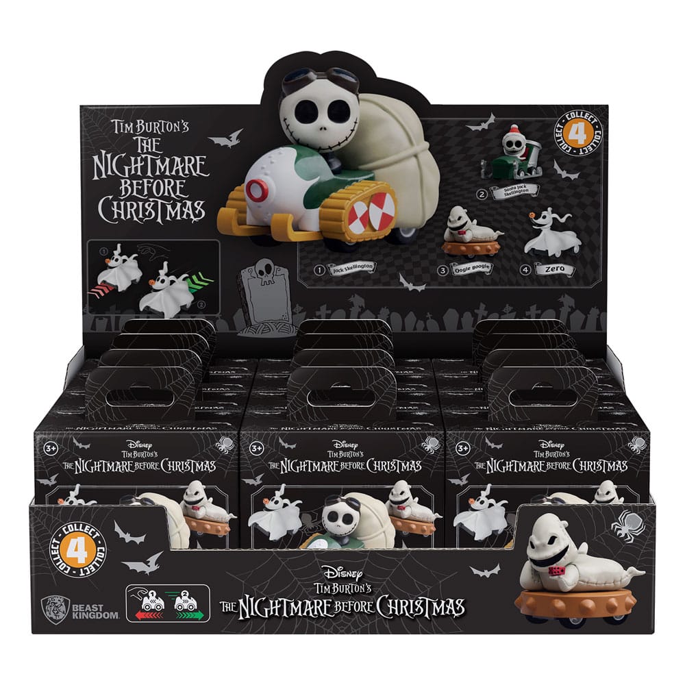 Zoom Hero Nightmare Before Christmas Pullback Vehicle Blind Box