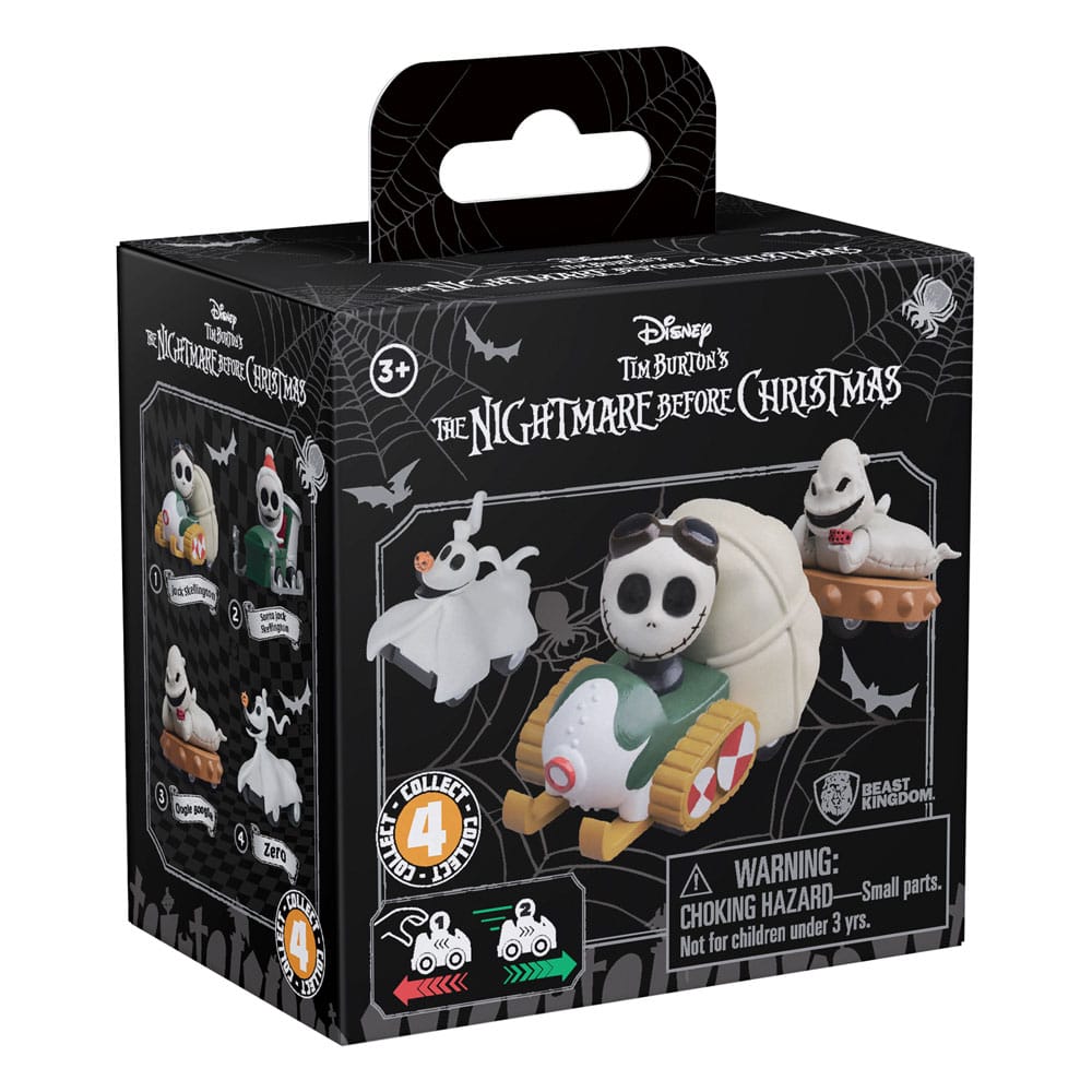 Zoom Hero Nightmare Before Christmas Pullback Vehicle Blind Box