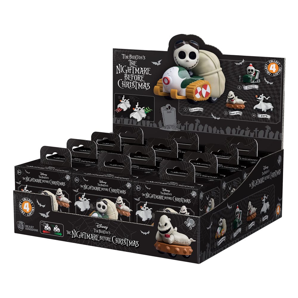 Zoom Hero Nightmare Before Christmas Pullback Vehicle Blind Box
