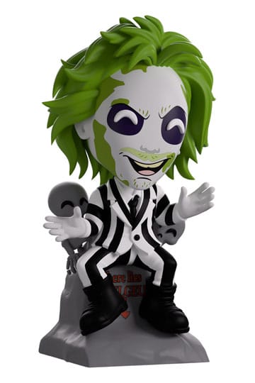 Youtooz Beetlejuice Vinyl Figure 12 cm – vista frontale angolata 1
